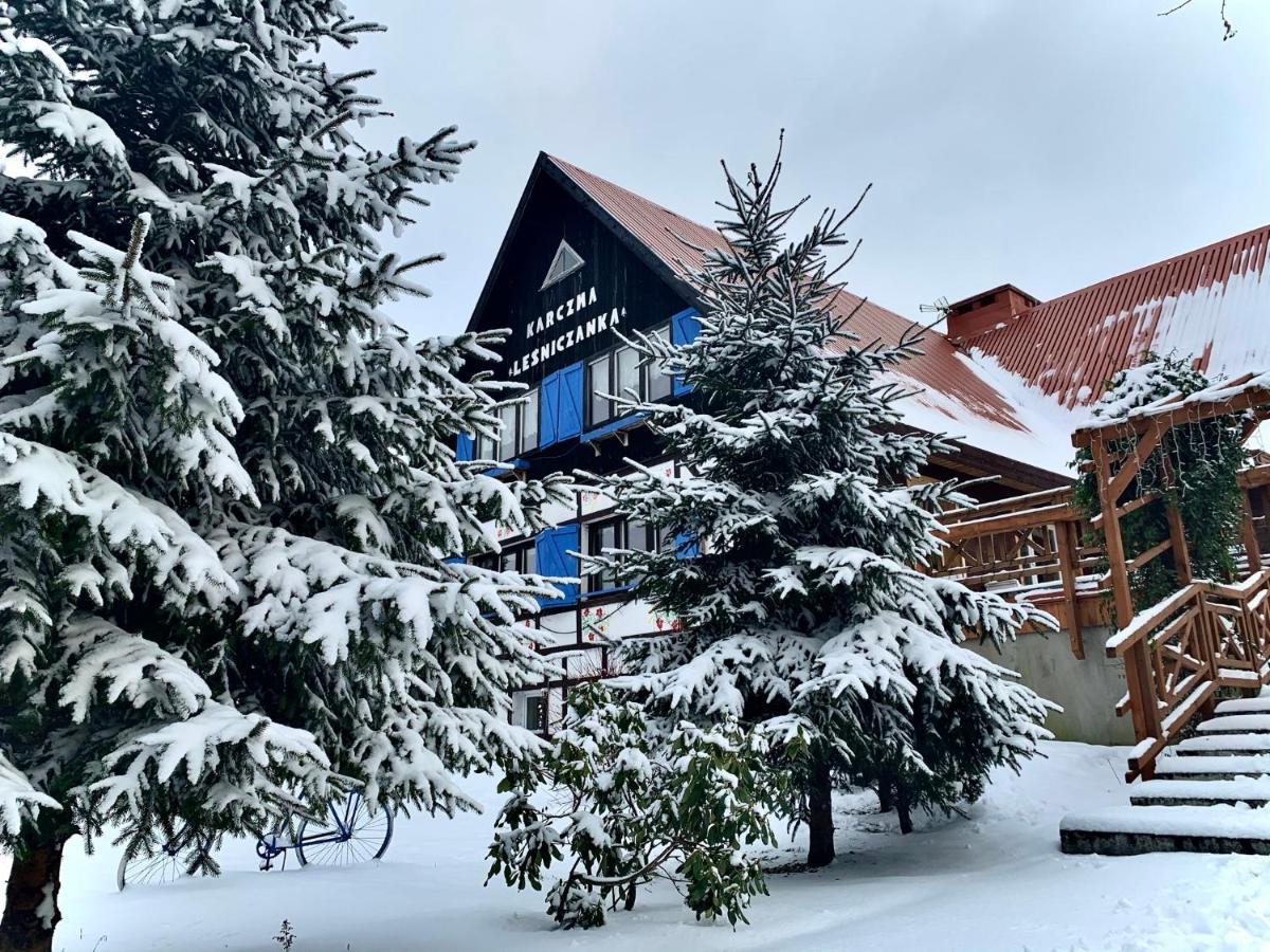 Bed and Breakfast Karczma Lesniczanka Wielbark Екстер'єр фото
